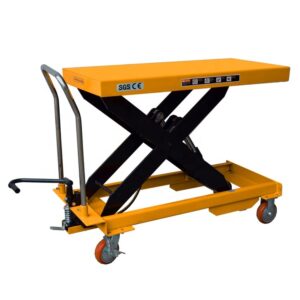 Electric Hydraulic Scissor Lift Platform CE Factory Effortless Lift Table Trolley