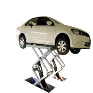 3T 2M In Ground Scissor Car Lift Factory