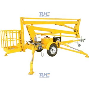 8m-22m Towable Diesel AC Battery Telescopic Factory Boom Lift Arm Aerial Work Platform