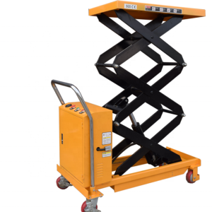 Electric Double Scissor Lift Table Hydraulic Platform Trolley CE Manufacturer