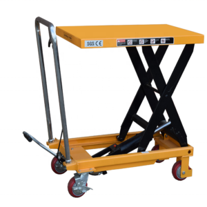 1000KG Manual Lift Hydraulic Scissor Lift Table Lift Table Cart