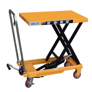 1000KG Manual Lift Hydraulic Scissor Lift Table Lift Table Cart