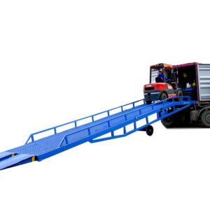 Mobile Hydraulic Loading Ramp Dock Portable Bridge For Garage